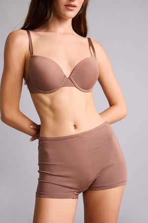 2'li Açık Kahverengi Boxer Set