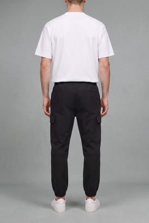 Kargo Jogger Kargo Cepli Jogger Paça Pantolon