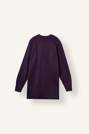 DeFacto Relax Fit Bisiklet Yaka Uzun Kollu Triko Tunik H6186AX26WNPR169