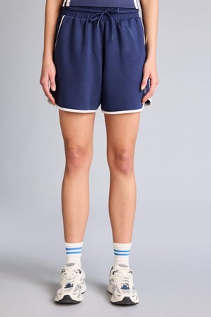 DeFacto NBA Wordmark Regular Fıt Sporcu Kısa Paça Skuba Dalgıç Kumaş Şort G9316AX26SMIN275
