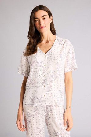 DeFacto Desenli Pijama Takımı G4619AX26SMER103