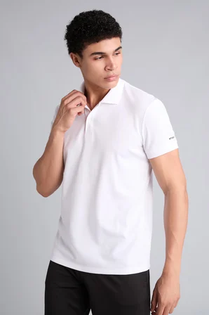 Slim Fit Sporcu Pike Kısa Kollu Polo Tişört