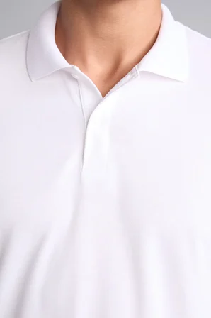 Slim Fit Sporcu Pike Kısa Kollu Polo Tişört