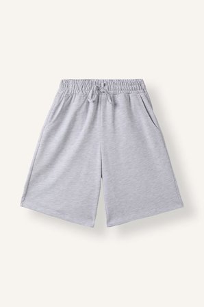 DeFacto Regular Fıt Normal Bel Düz Paça Sweatshirt Kumaşı Bermuda N7439AZ26AUGR93