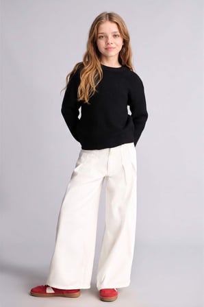 DeFacto Wıde Leg Cepli Gabardin Geniş Paça Pantolon Kız Çocuk I2678A826AUER105