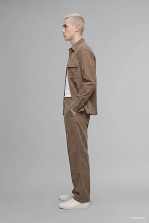 Baggy Fit Geniş Kalıp Normal Bel Geniş Paça Pantolon