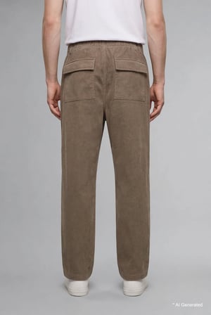 Baggy Fit Geniş Kalıp Normal Bel Geniş Paça Pantolon