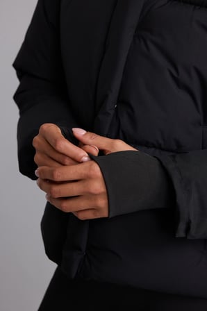 Rüzgar Geçirmez Su İtici Regular Fit Dik Yaka Reglan Kol Kışlık Şişme Mont