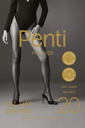 Premier All Day 20 Külotlu Çorap