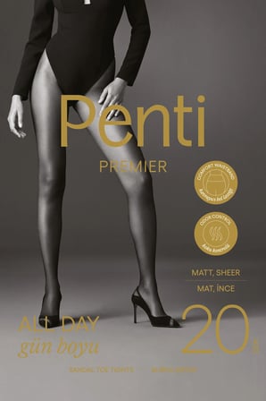 Premier All Day 20 Külotlu Çorap