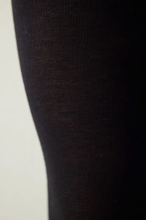 Siyah Pretty Extra Cotton Külotlu Çorap