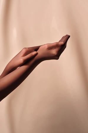 Cream Maxi Külotlu Çorap