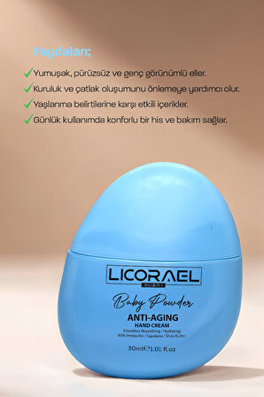 EL KREMİ YAŞLANMA KARŞITI SIKILAŞTIRICI ANTI-AGING HAND CREAM