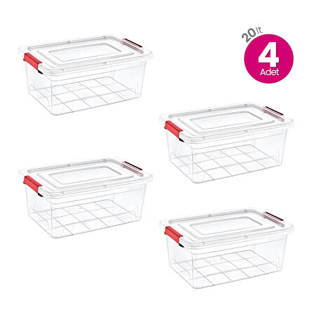 Smartware 4'Lü Set Smart Box 20 LT