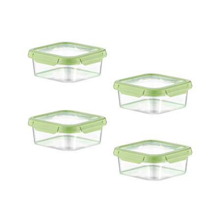 Smatware 4'Lü Set Loxo Sızdırmaz Saklama Kabı 700 ML