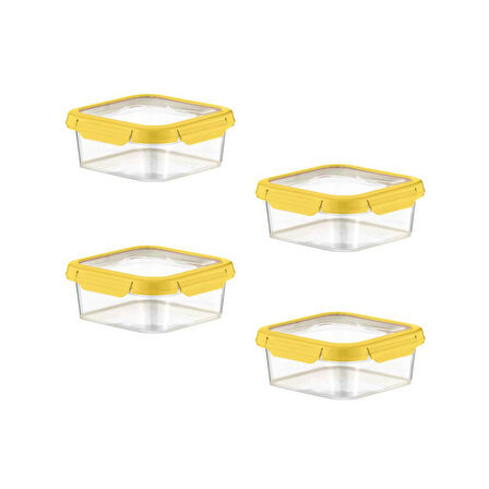 Smatware 4'Lü Set Loxo Sızdırmaz Saklama Kabı 700 ML