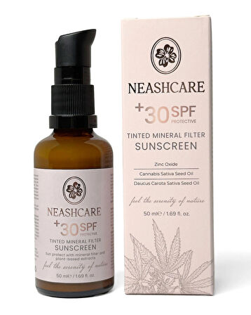 Leke Karşıtı Cilt Tonuna Uyum Sağlayan Işıltılı Mineral Filtreli Renkli 30+ SPF Güneş Koruyucu Krem 50 ml