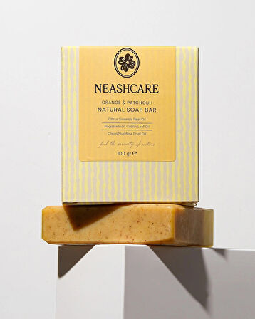 Nemlendirici ve Canlandırıcı Etkili Portakal & Paçuli El Yapımı Katı Sabun 100 gr