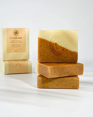 Nemlendirici ve Canlandırıcı Etkili Portakal & Paçuli El Yapımı Katı Sabun 100 gr