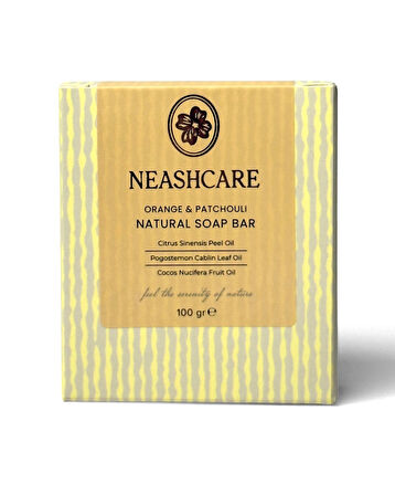 Nemlendirici ve Canlandırıcı Etkili Portakal & Paçuli El Yapımı Katı Sabun 100 gr