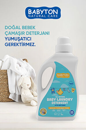 Babyton Doğal Bebek Çamaşır Deterjanı 1000 ml