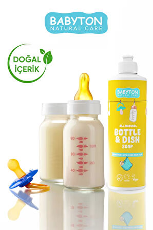 Babyton Doğal Emzik Ve Biberon Temizleyici 500 ml
