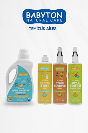 Babyton Doğal Emzik Ve Biberon Temizleyici 500 ml