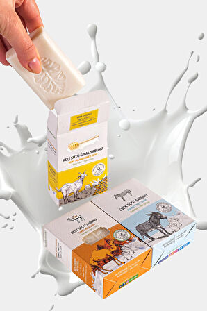 Deve Sütü Sabunu 100g – Yumuşatıcı ve Besleyici Etki