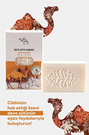 3'lü Doğal Sabun Seti – Eşek, Deve, Keçi Sütlü Sabunlar 3x100g
