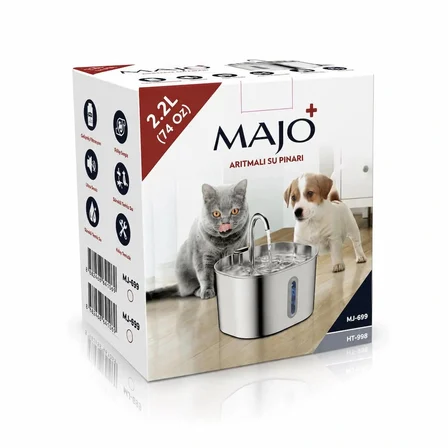 Majo Paslanmaz Çelik Arıtmalı Su Pınarı 2.2 Lt