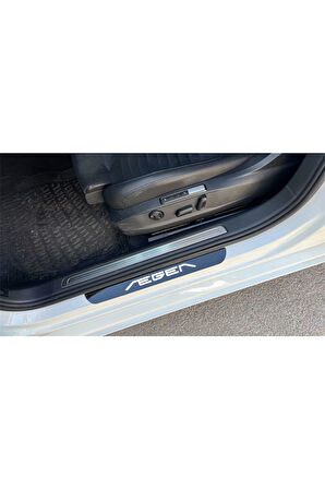 FİAT EGEA PİANO BLACK PARLAK PLEKSİ EŞİK MODELİ