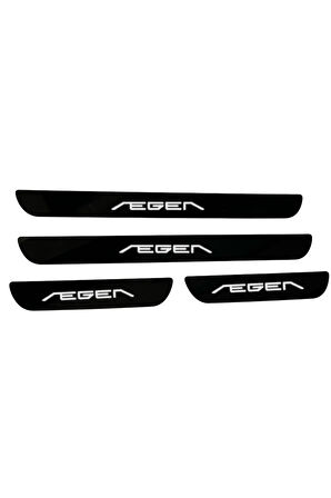 FİAT EGEA PİANO BLACK PARLAK PLEKSİ EŞİK MODELİ