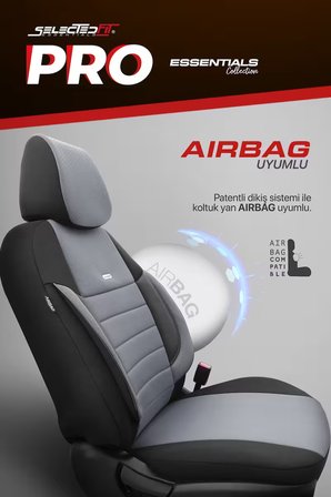 SelectedFit Pro Design Universal Oto Koltuk Kılıfı