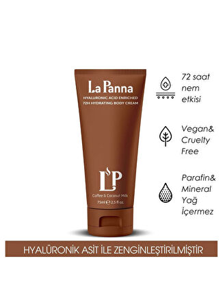 Coffee & Coconut Milk Hyaluronic Acid Enriched 72H Hydrating Vücut Kremi