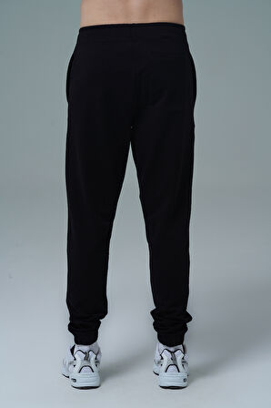George Phoenix Daily Core - Siyah Rahat Kesim Erkek Jogger Eşofman Altı