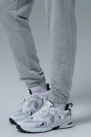 George Phoenix Daily Core - Gri Melanj Rahat Kesim Erkek Jogger Eşofman Altı
