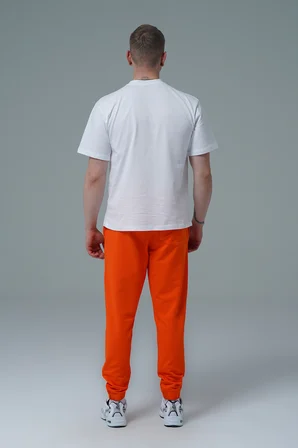 George Phoenix Daily Core - Turuncu Rahat Kesim Erkek Jogger Eşofman Altı