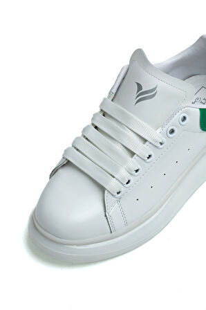 WEST CAPE Beyaz Yeşil Unisex Sneakers Spor Ayakkabı