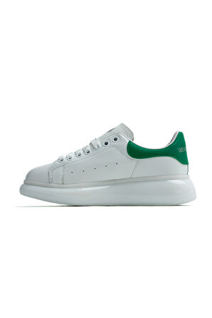 WEST CAPE Beyaz Yeşil Unisex Sneakers Spor Ayakkabı