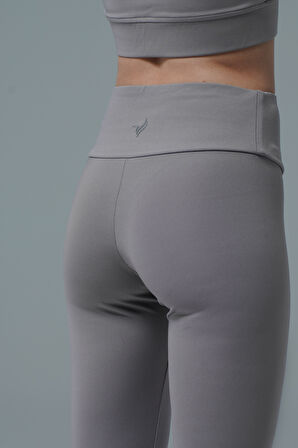 George Phoenix Aero Motion - Gri Yüksek Bel Push-Up Toparlayıcı Tayt