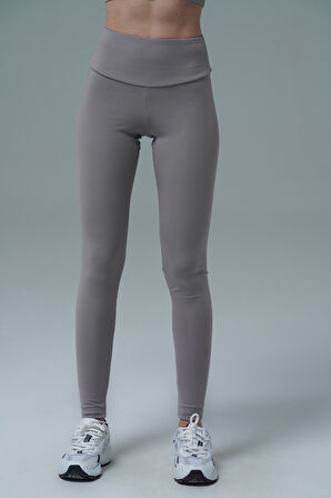 George Phoenix Aero Motion - Gri Yüksek Bel Push-Up Toparlayıcı Tayt