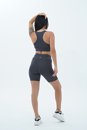 George Phoenix Aero Motion - Füme Yüksek Bel Push-Up Toparlayıcı Bisikletçi Taytı