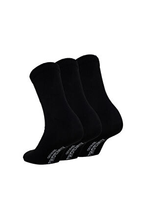 George Phoenix Cloud Socks - Kısa Konç Spor Çorap Siyah 3 Çift