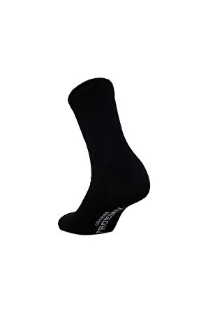 George Phoenix Cloud Socks - Kısa Konç Spor Çorap Siyah 3 Çift