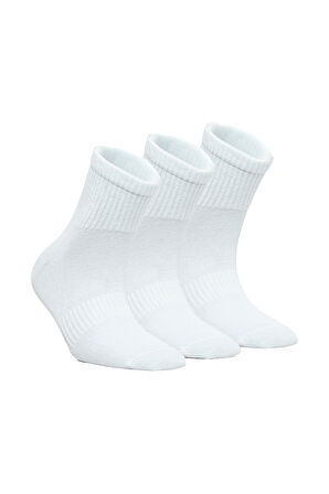 George Phoenix Cloud Socks - Kısa Konç Spor Çorap Beyaz 3 Çift