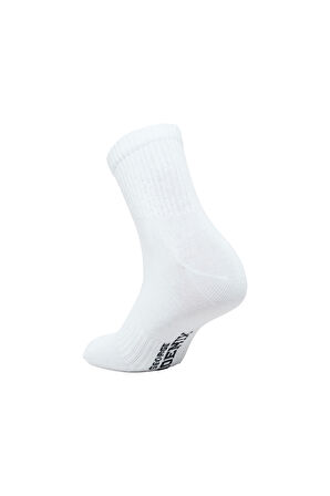 George Phoenix Cloud Socks - Kısa Konç Spor Çorap Beyaz 3 Çift