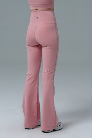 George Phoenix Aero Motion - Pudra Yüksek Bel Push-Up Toparlayıcı İspanyol Paça Tayt