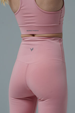 George Phoenix Aero Motion - Pudra Yüksek Bel Push-Up Toparlayıcı Tayt