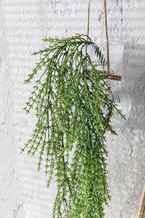 Yapay Ot Sarmaşık Yeşil Uv Korumalı 80 Cm 5 Dal