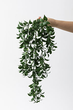 Yapay Sarmaşık Çay Uv Korumalı Koyu Yeşil 75 Cm 5 Dal